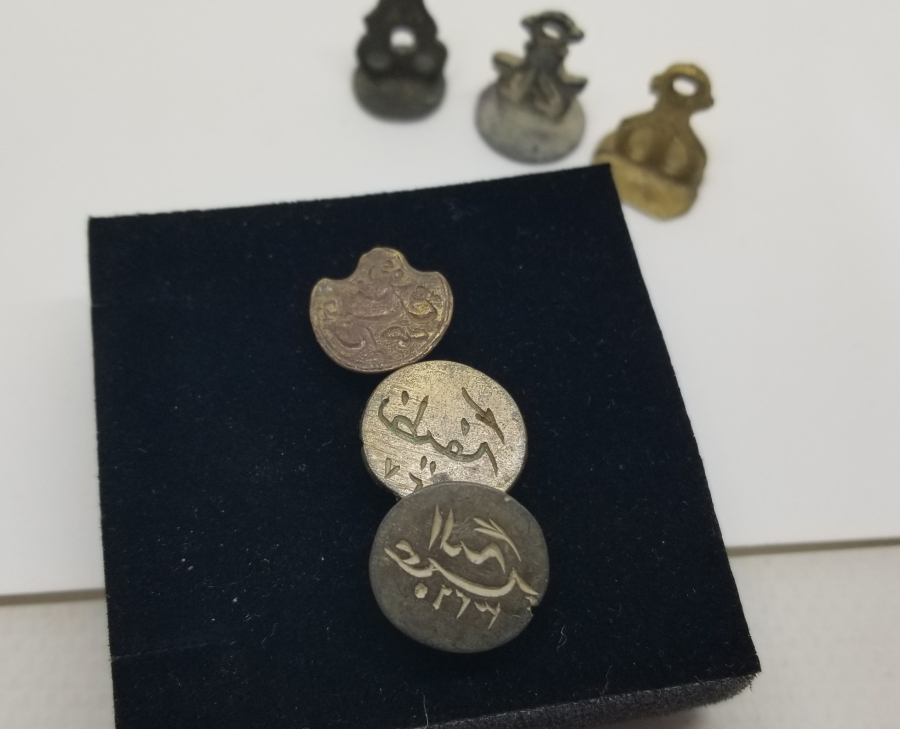 OSMANLICA YAZILI OSMANLI DÖNEMİ ŞAHIS MÜHÜRLERİ LOTU