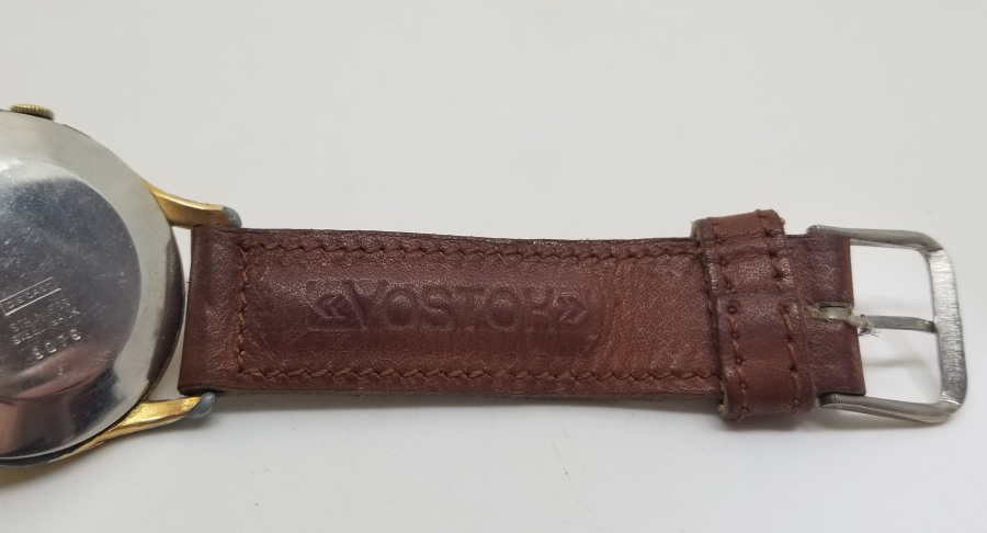 ALTIN KAPLAMA ANTİKA KURMALI NACAR KOL SAATİ