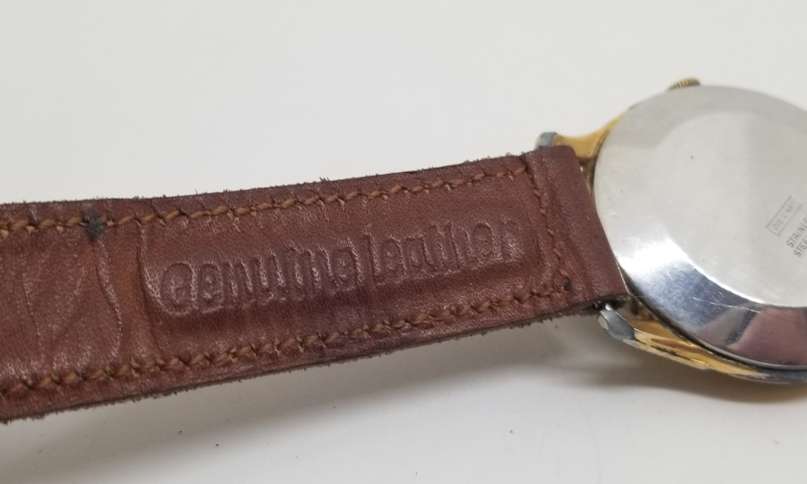 ALTIN KAPLAMA ANTİKA KURMALI NACAR KOL SAATİ