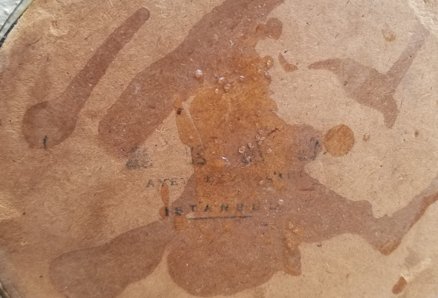 HAMİT KETEBELİ CAMALTI ANTİKA DUVAR PANOSU