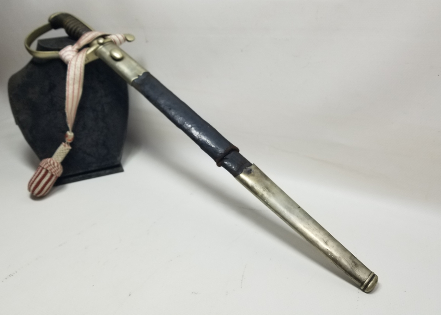 ORİJİNAL PÜSKÜLÜYLE ÇOK NADİR OSMANLI DÖNEMİ POLİS KILICI - OSMANLICA YAZILISI İLK KEZ GÖRÜLÜYOR