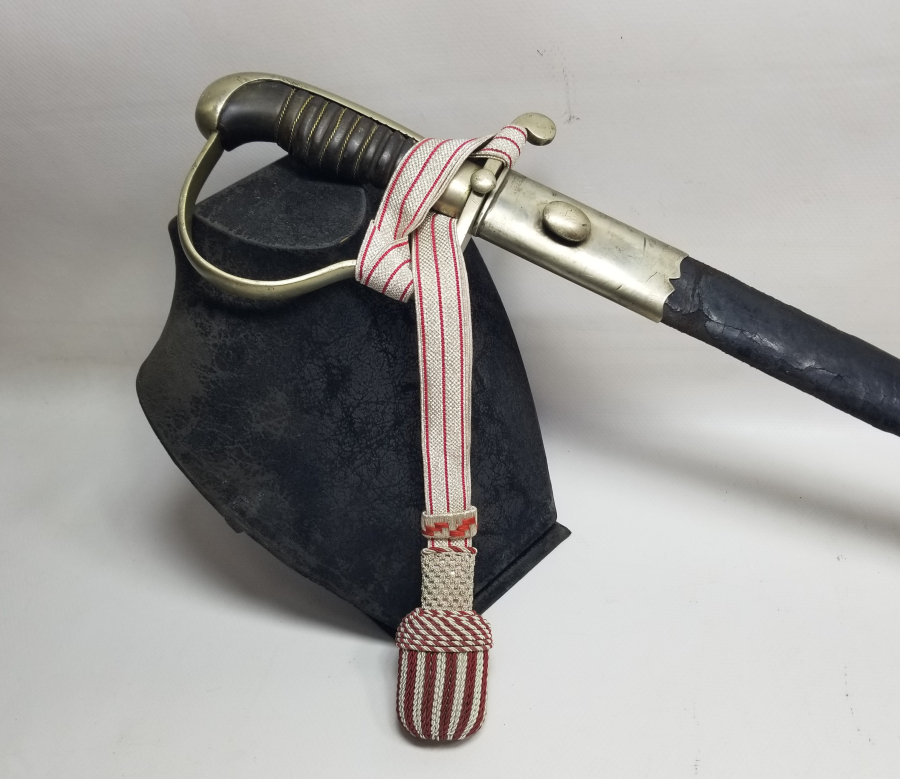 ORİJİNAL PÜSKÜLÜYLE ÇOK NADİR OSMANLI DÖNEMİ POLİS KILICI - OSMANLICA YAZILISI İLK KEZ GÖRÜLÜYOR