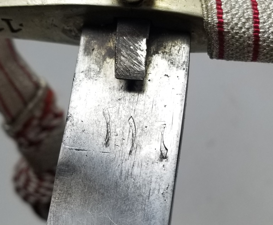 ORİJİNAL PÜSKÜLÜYLE ÇOK NADİR OSMANLI DÖNEMİ POLİS KILICI - OSMANLICA YAZILISI İLK KEZ GÖRÜLÜYOR