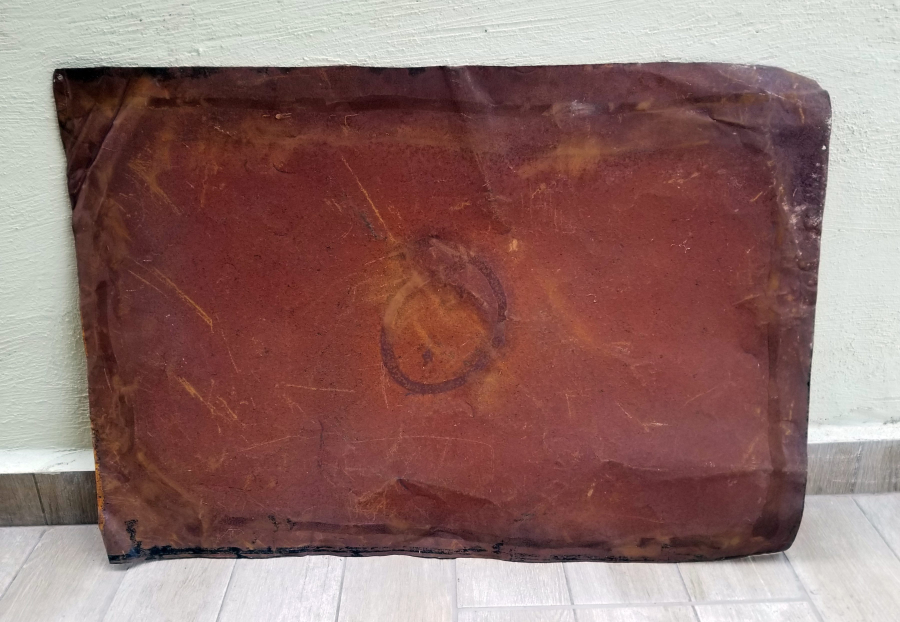 OSMANLI DÖNEMİ BÜYÜK BOY TEKKE İŞİ EL ÇEKME HAT LEVHA