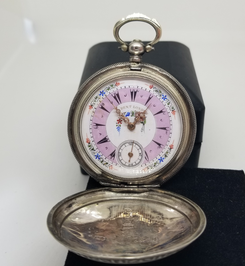 OSMANLI DÖNEMİ ÇOK NADİR ELMASLI DENT LONDON CEP SAATİ