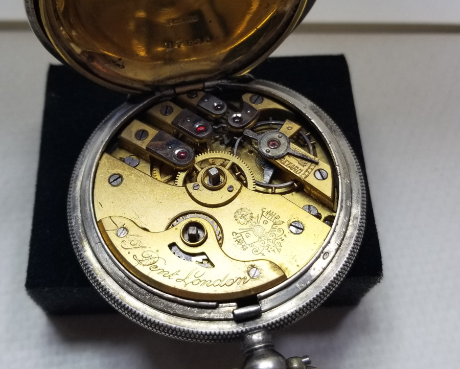 OSMANLI DÖNEMİ ÇOK NADİR ELMASLI DENT LONDON CEP SAATİ