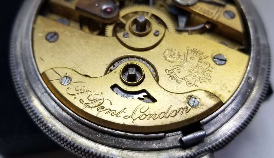 OSMANLI DÖNEMİ ÇOK NADİR ELMASLI DENT LONDON CEP SAATİ