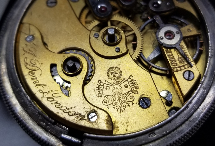 OSMANLI DÖNEMİ ÇOK NADİR ELMASLI DENT LONDON CEP SAATİ