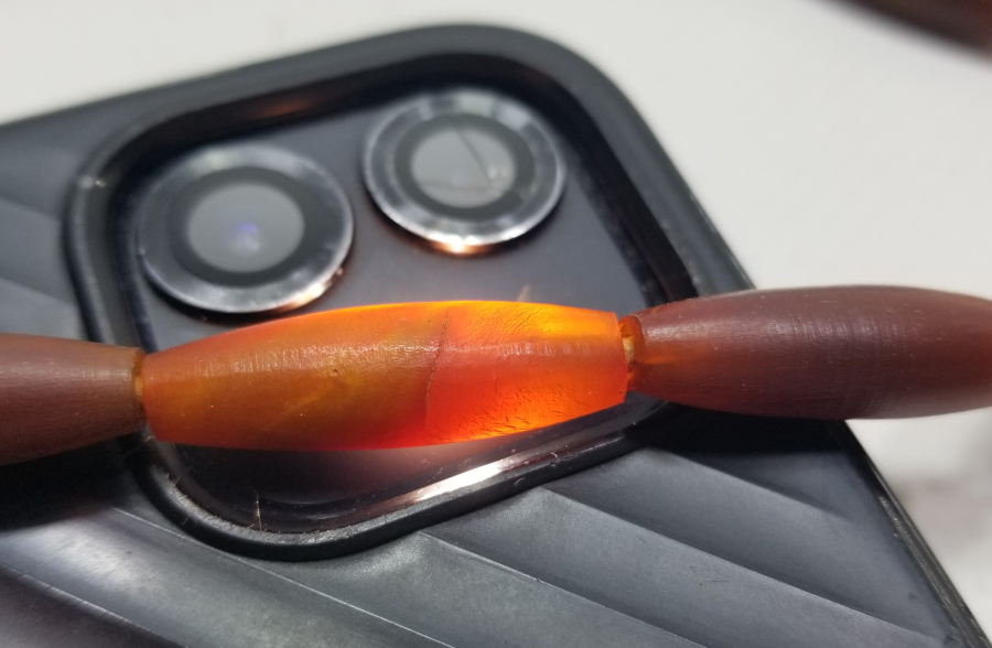 OSMANLI DÖNEMİ EL YAPIMI BOYNUZ GERDANLIK