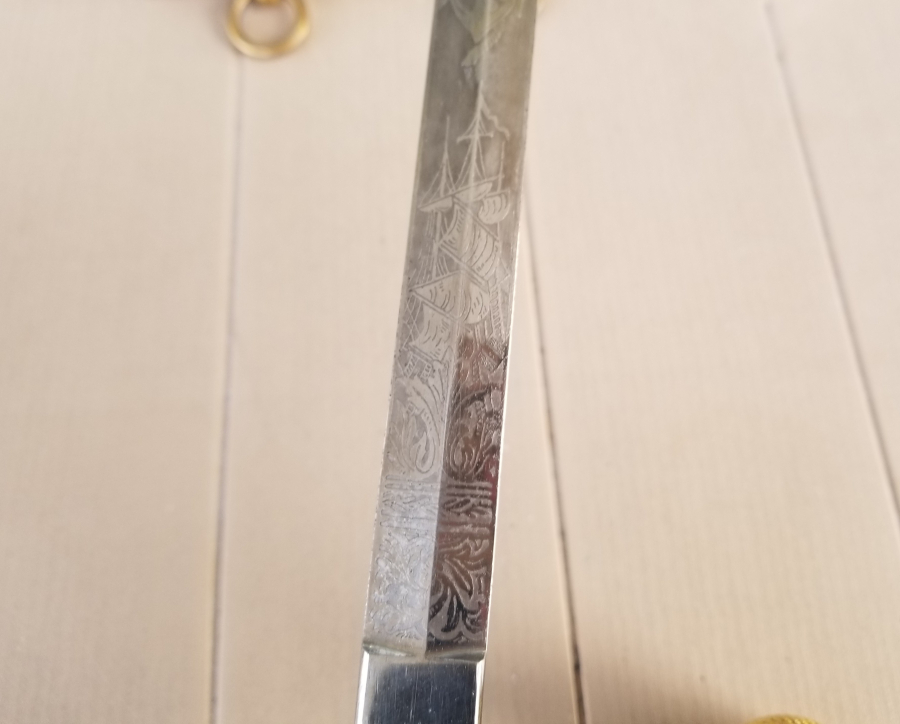 OSMANLI DÖNEMİ FİLDİŞİ SAPLI VE TOMBAK İŞÇİLİKLİ ÇOK NADİR DENİZCİ PAŞA MEÇİ