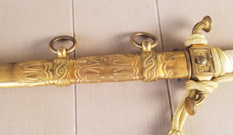 OSMANLI DÖNEMİ FİLDİŞİ SAPLI VE TOMBAK İŞÇİLİKLİ ÇOK NADİR DENİZCİ PAŞA MEÇİ