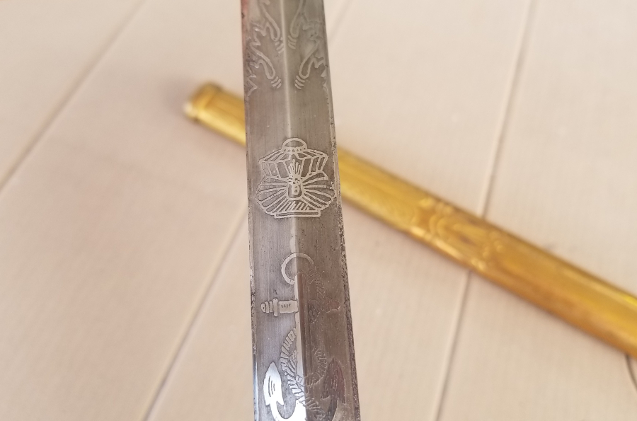 OSMANLI DÖNEMİ FİLDİŞİ SAPLI VE TOMBAK İŞÇİLİKLİ ÇOK NADİR DENİZCİ PAŞA MEÇİ