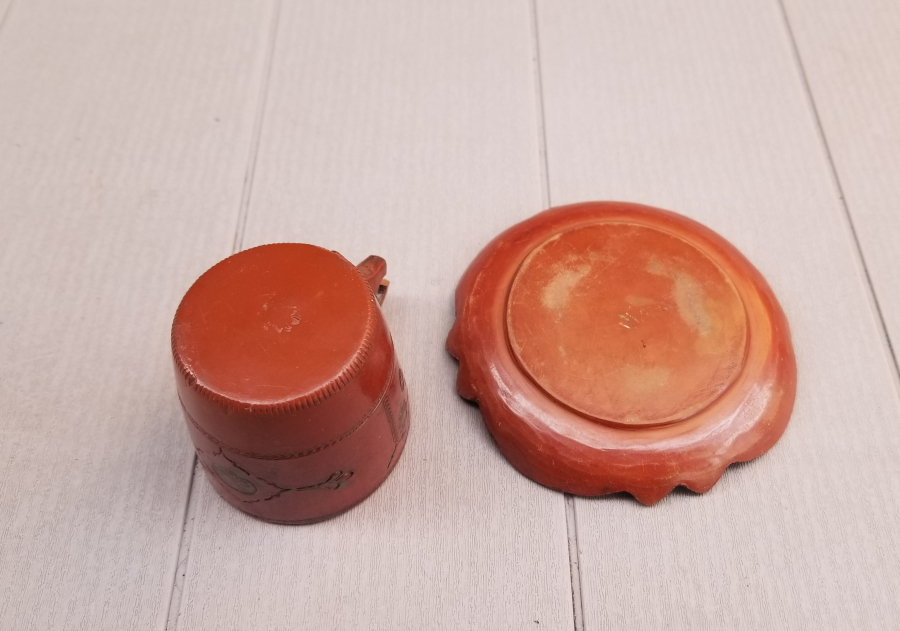 OSMANLI DÖNEMİ TUĞRALI NADİR TOPHANE KAHVE FİNCANI TAKIMI