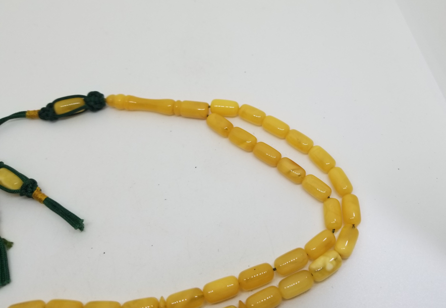 ÖZEL YAPIM DAMLA KEHRİBAR TESPİH