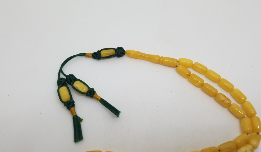 ÖZEL YAPIM DAMLA KEHRİBAR TESPİH