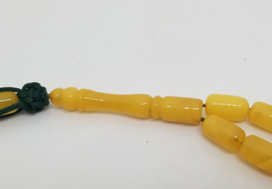 ÖZEL YAPIM DAMLA KEHRİBAR TESPİH