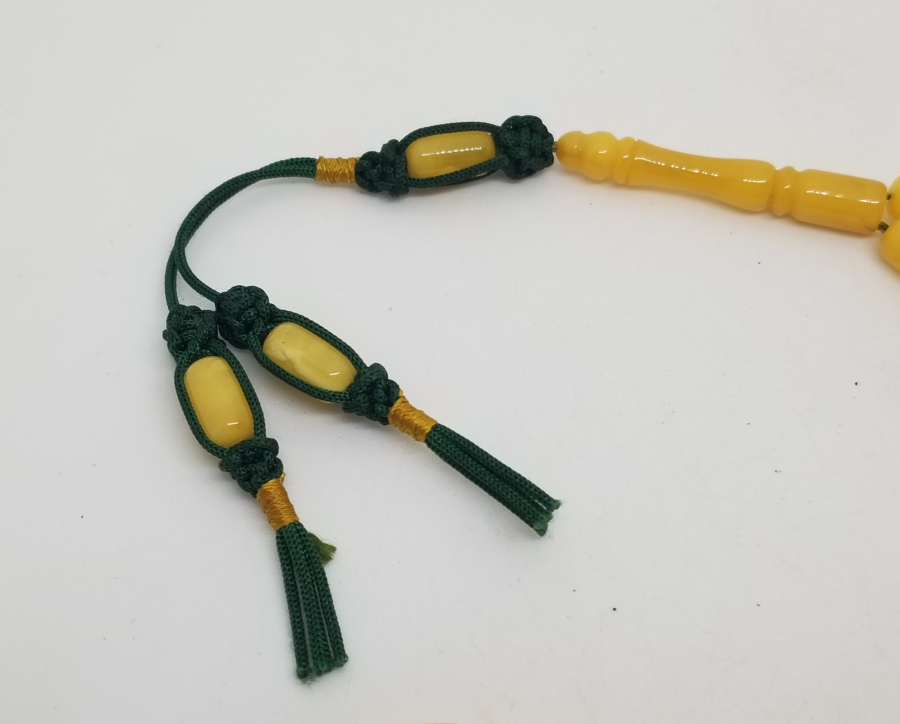 ÖZEL YAPIM DAMLA KEHRİBAR TESPİH