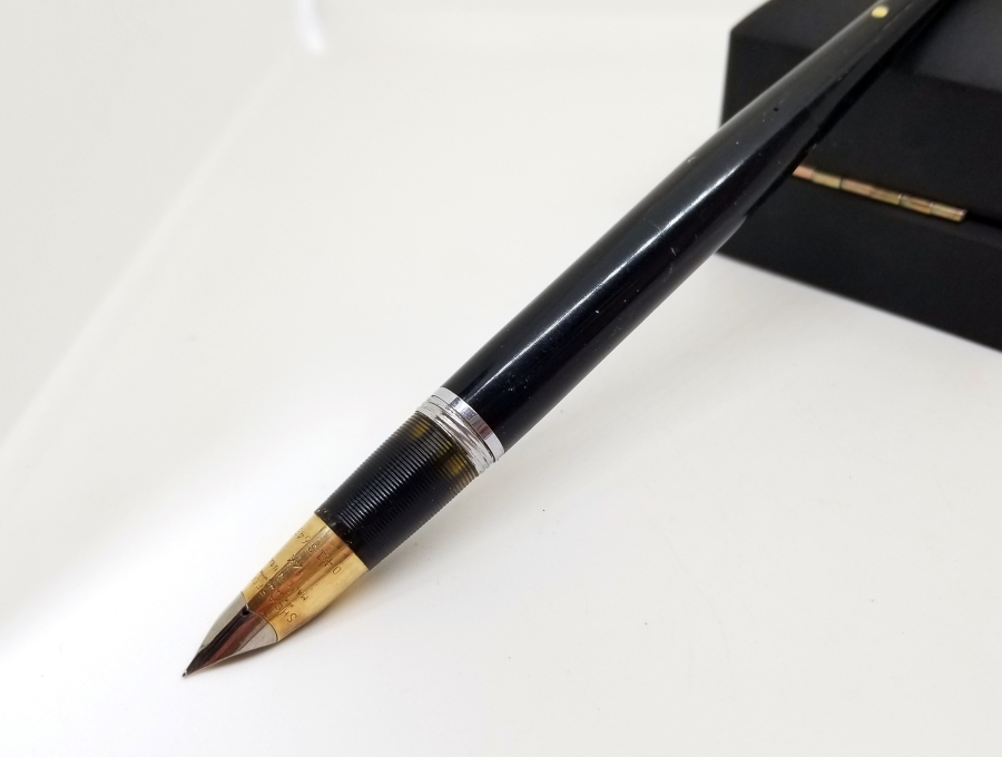 SCHAFFER MARKA ALTIN UÇLU ANTİKA DOLMA KALEM