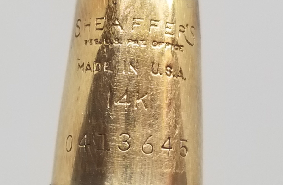 SCHAFFER MARKA ALTIN UÇLU ANTİKA DOLMA KALEM