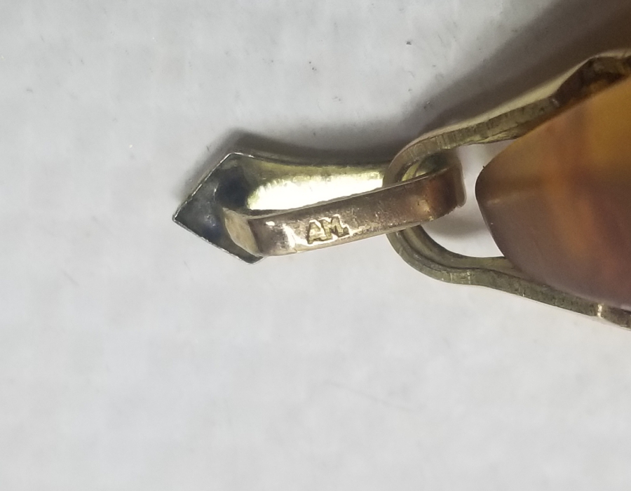 ÖZEL YAPIM ANTİKA DAMLA KEHRİBAR KOLYE