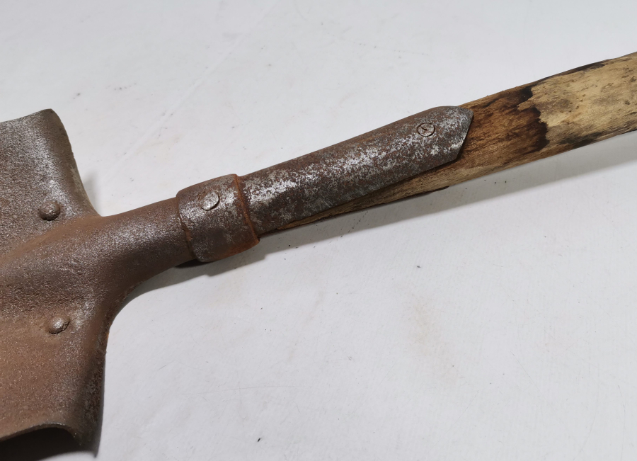 1. DÜNYA SAVAŞI DÖNEMİ 1916 TARİHLİ OSMANLI SİPER KÜREĞİ