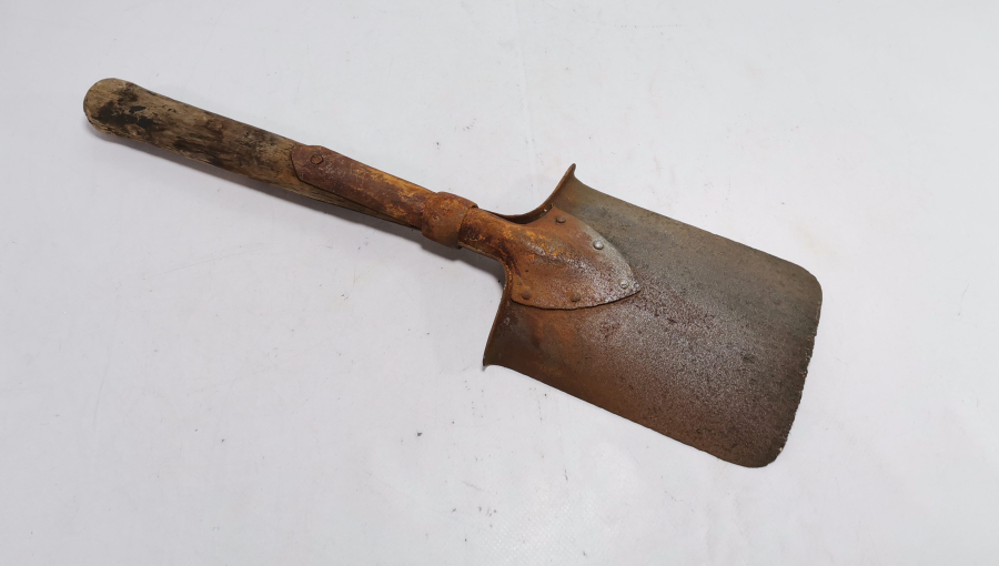 1. DÜNYA SAVAŞI DÖNEMİ 1916 TARİHLİ OSMANLI SİPER KÜREĞİ