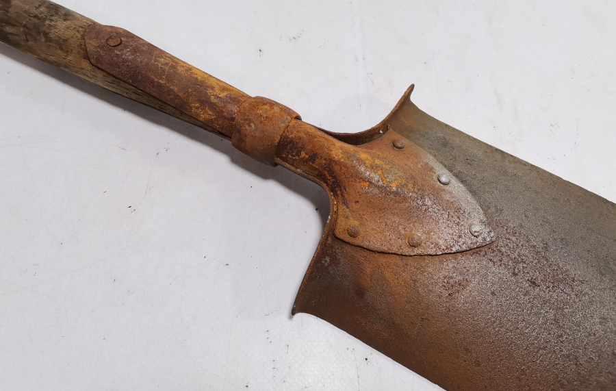 1. DÜNYA SAVAŞI DÖNEMİ 1916 TARİHLİ OSMANLI SİPER KÜREĞİ