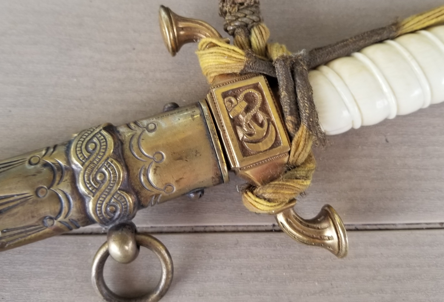 OSMANLI DÖNEMİ FİLDİŞİ SAPLI VE TOMBAK İŞÇİLİKLİ ÇOK NADİR DENİZCİ PAŞA MEÇİ