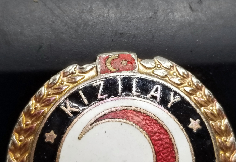 ÇOK NADİR KIZILAY ONURSAL ÜYE ROZETİ