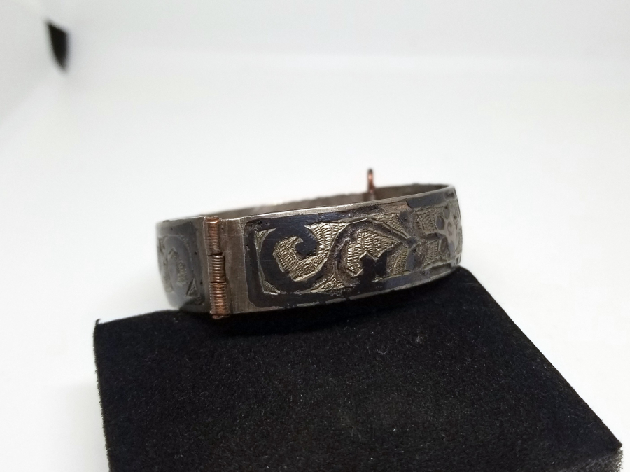 OSMANLI DÖNEMİ SAVATLI GÜMÜŞ VAN BİLEZİK