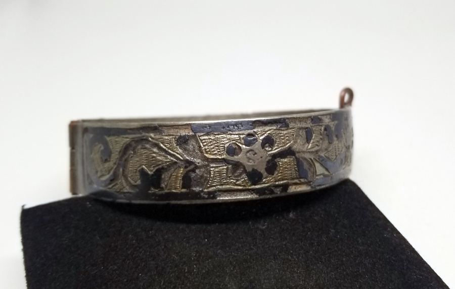 OSMANLI DÖNEMİ SAVATLI GÜMÜŞ VAN BİLEZİK