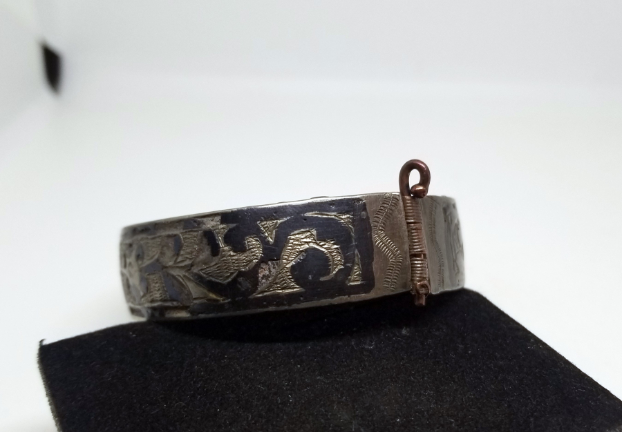 OSMANLI DÖNEMİ SAVATLI GÜMÜŞ VAN BİLEZİK