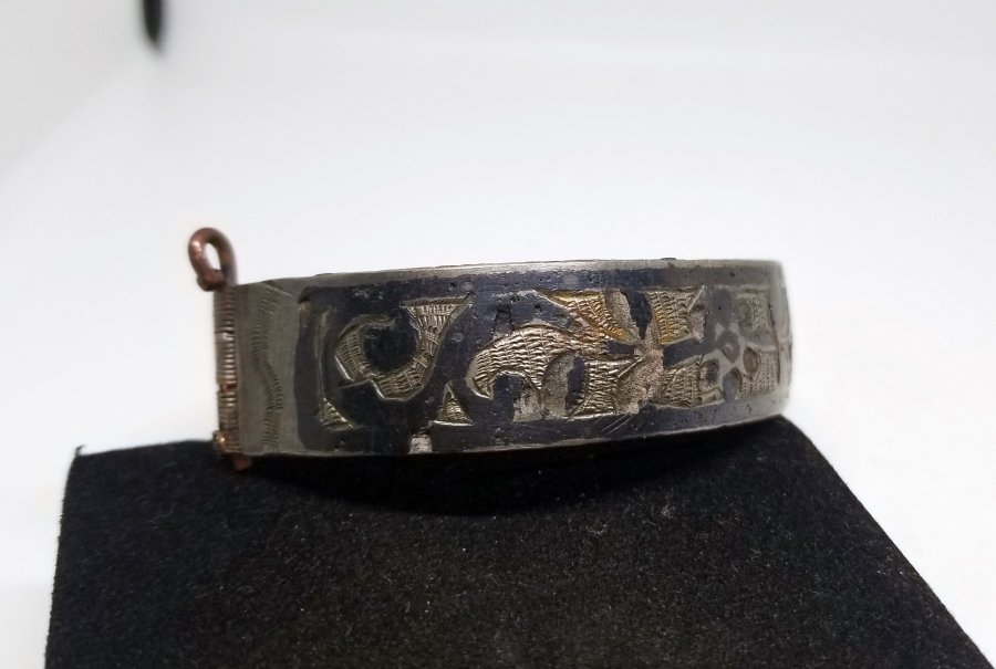 OSMANLI DÖNEMİ SAVATLI GÜMÜŞ VAN BİLEZİK