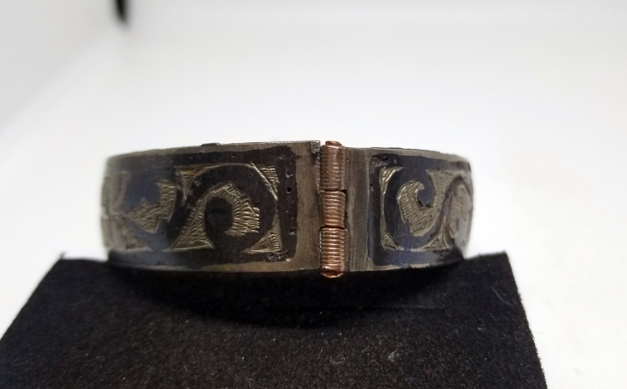 OSMANLI DÖNEMİ SAVATLI GÜMÜŞ VAN BİLEZİK