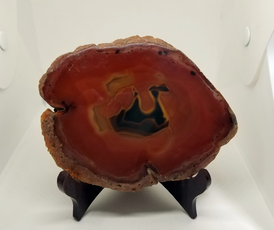 ANTİKA DOĞAL AKİK TAŞI BİBLO