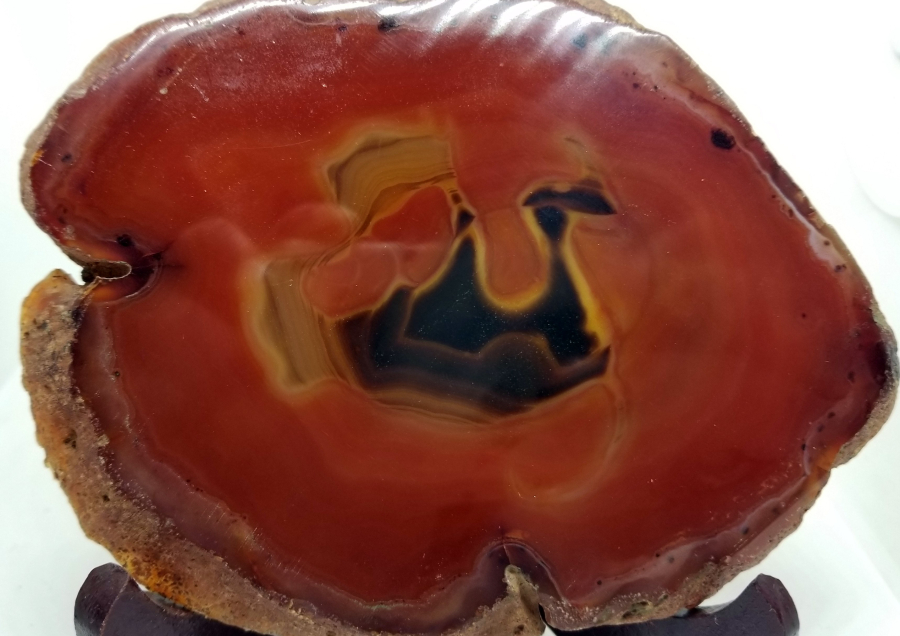 ANTİKA DOĞAL AKİK TAŞI BİBLO