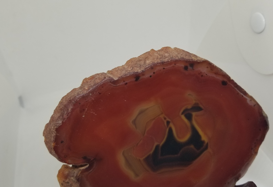 ANTİKA DOĞAL AKİK TAŞI BİBLO