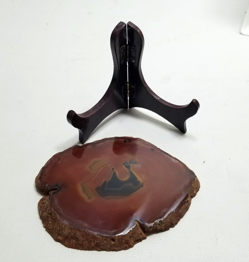 ANTİKA DOĞAL AKİK TAŞI BİBLO