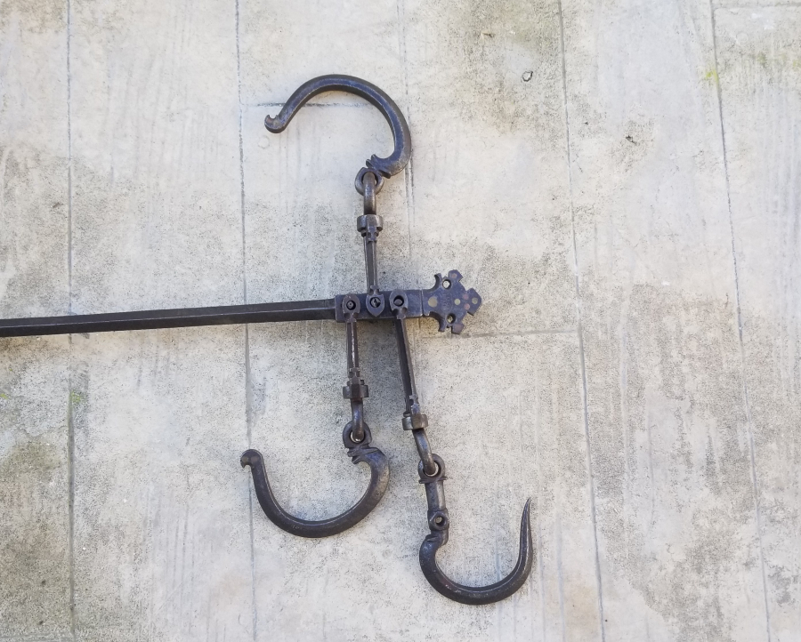 1888 TARİHLİ VE RUM USTA DAMGALI BÜYÜK BOY KANTAR