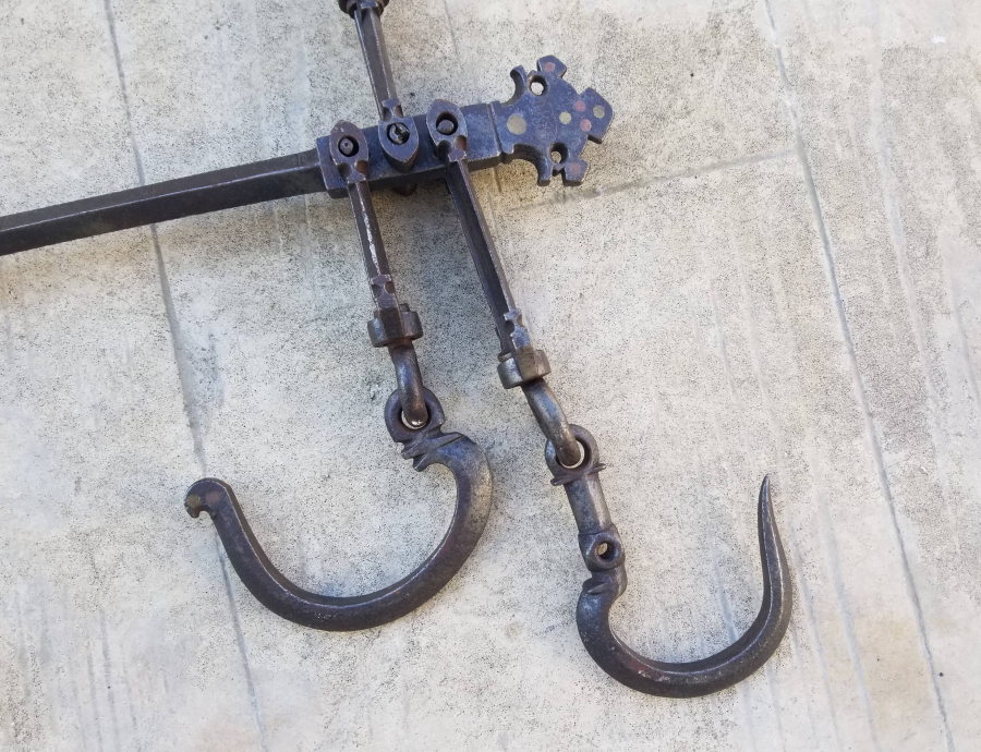 1888 TARİHLİ VE RUM USTA DAMGALI BÜYÜK BOY KANTAR