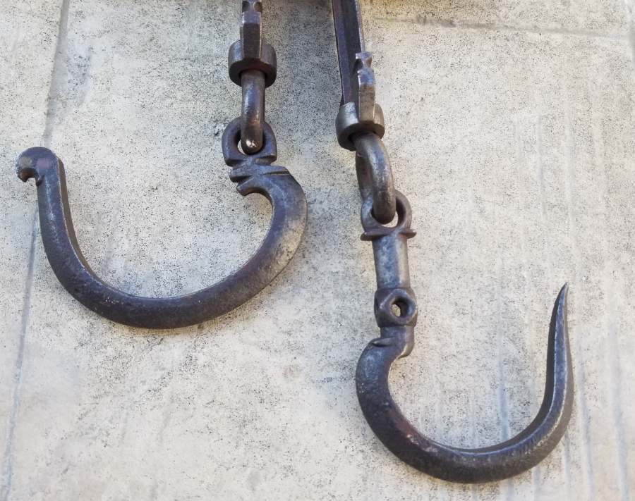 1888 TARİHLİ VE RUM USTA DAMGALI BÜYÜK BOY KANTAR