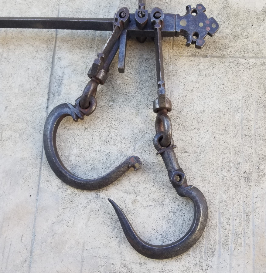 1888 TARİHLİ VE RUM USTA DAMGALI BÜYÜK BOY KANTAR