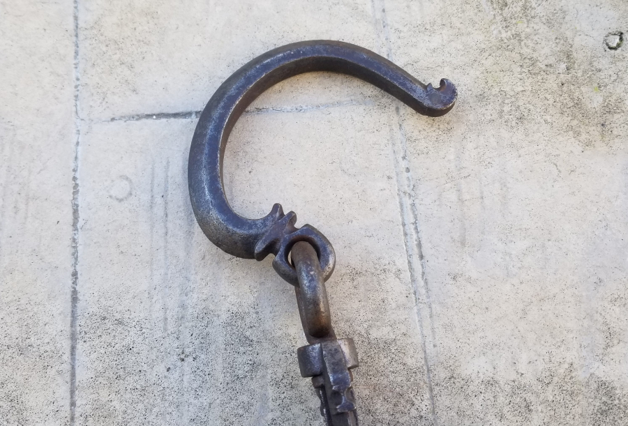 1888 TARİHLİ VE RUM USTA DAMGALI BÜYÜK BOY KANTAR