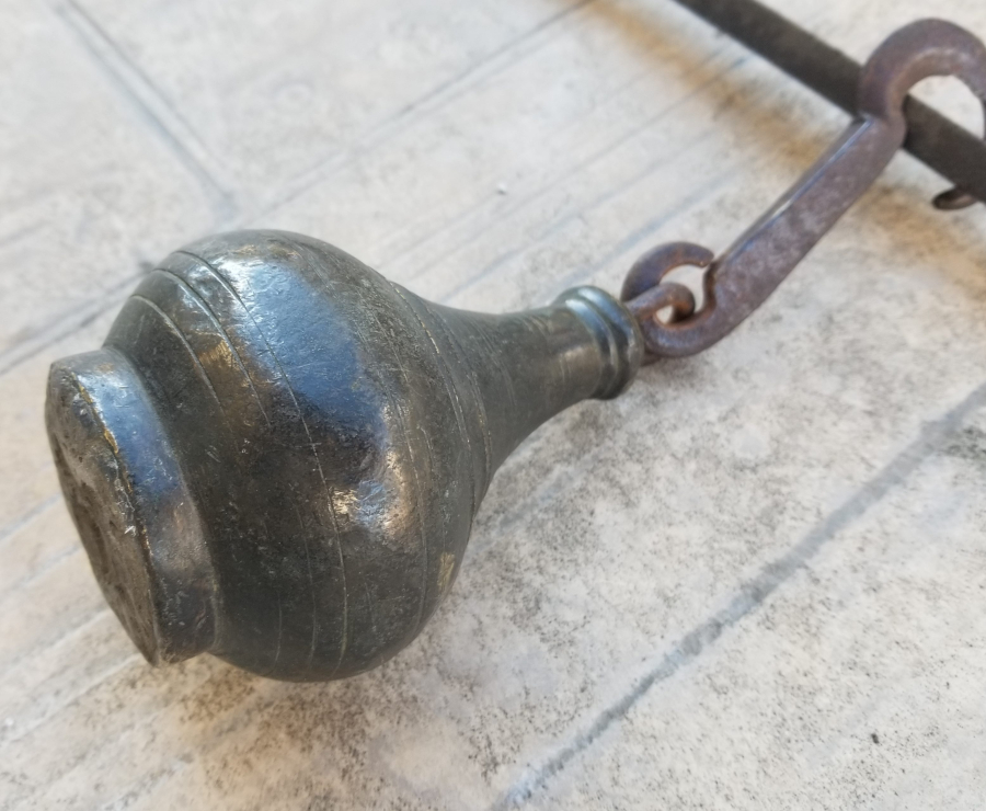 1888 TARİHLİ VE RUM USTA DAMGALI BÜYÜK BOY KANTAR