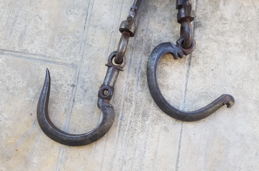 1888 TARİHLİ VE RUM USTA DAMGALI BÜYÜK BOY KANTAR