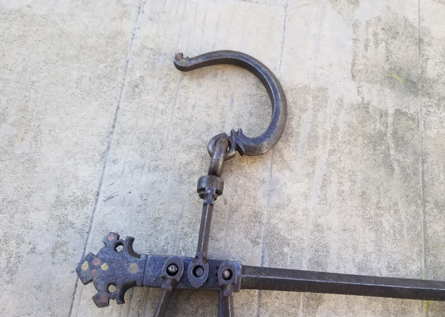 1888 TARİHLİ VE RUM USTA DAMGALI BÜYÜK BOY KANTAR