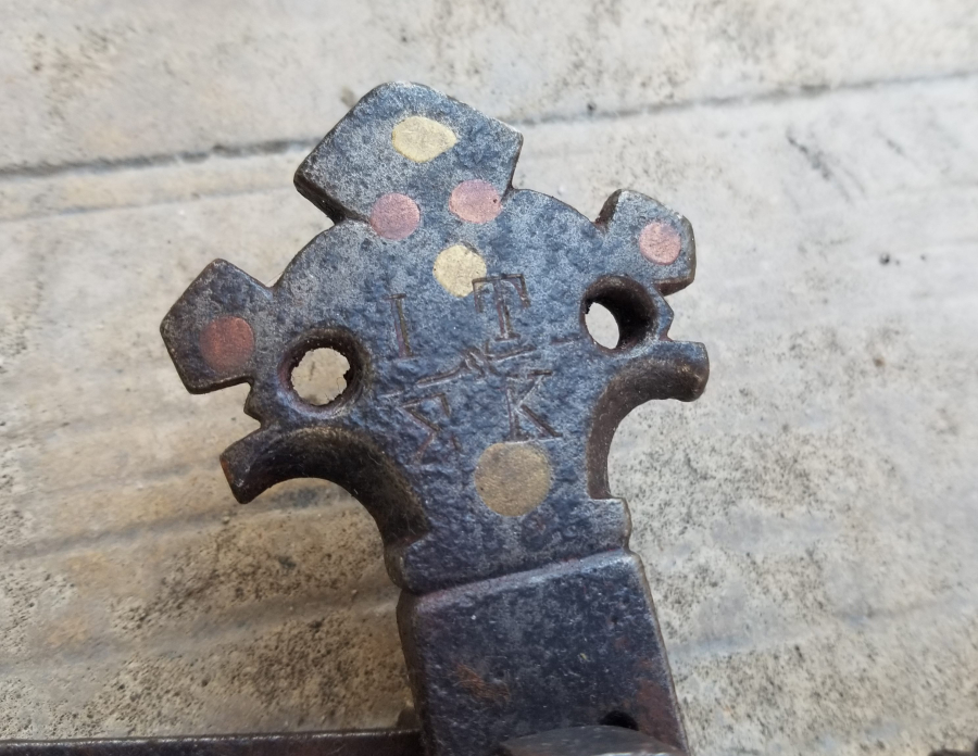 1888 TARİHLİ VE RUM USTA DAMGALI BÜYÜK BOY KANTAR