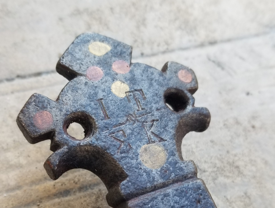 1888 TARİHLİ VE RUM USTA DAMGALI BÜYÜK BOY KANTAR