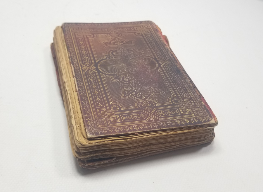 ALTIN VARAKLI ABDÜLHAMİD HAN'IN ÖZEL KÜTÜPHANESİ'NDEN ABDÜLHAMİD HAN MÜHÜRLÜ ÇOK NADİR TAŞ BASKI KUR'AN-I KERİM