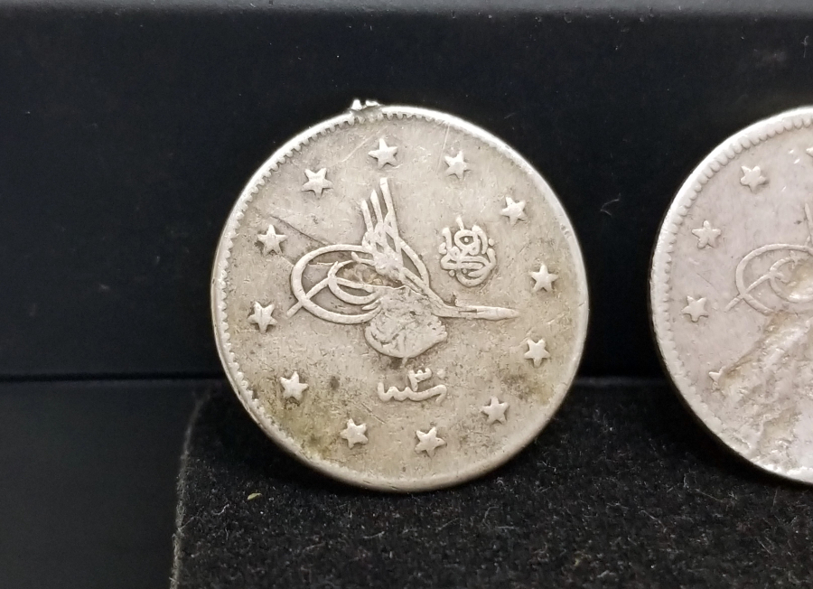 ABDÜLHAMİD VE MEHMET REŞAT HAN DÖNEMİ GÜMÜŞ 2 KURUŞ LOTU